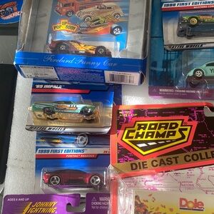 Die-Cast Car Collection with Various Models